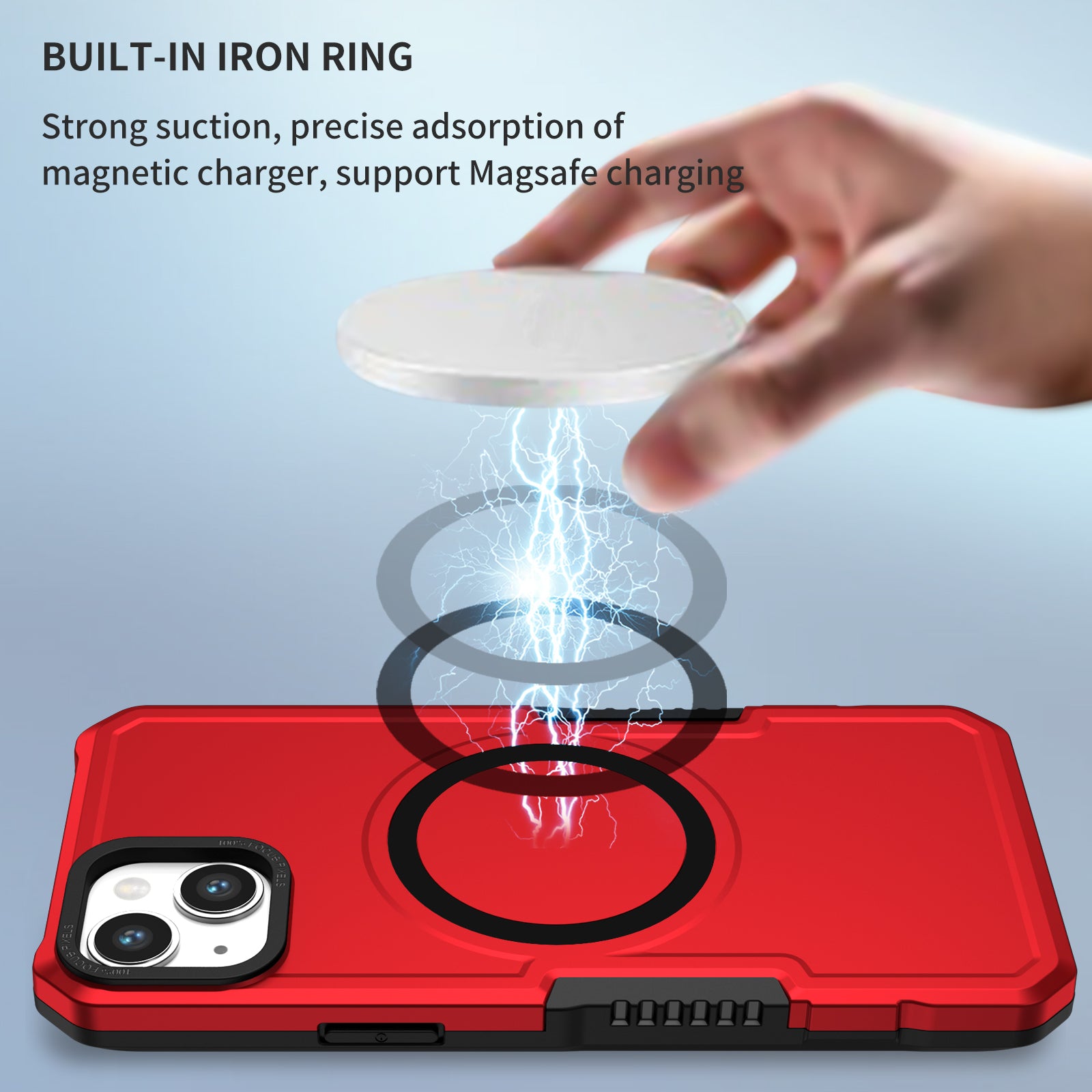 iPhone 14 Plus magsafe Fall prevention Case