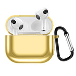 TPU electroplated protective cover for apple AirPods 3