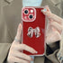 iPhone 13 Diamond frame color electroplating bow case