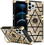iPhone 13 Pro Max TPU luxury  fashion case with kickstand case