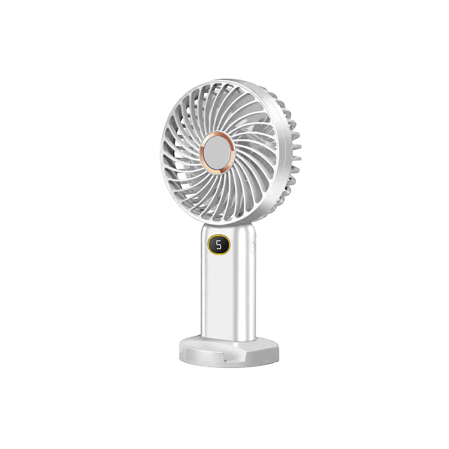 Mini desktop portable holder fan