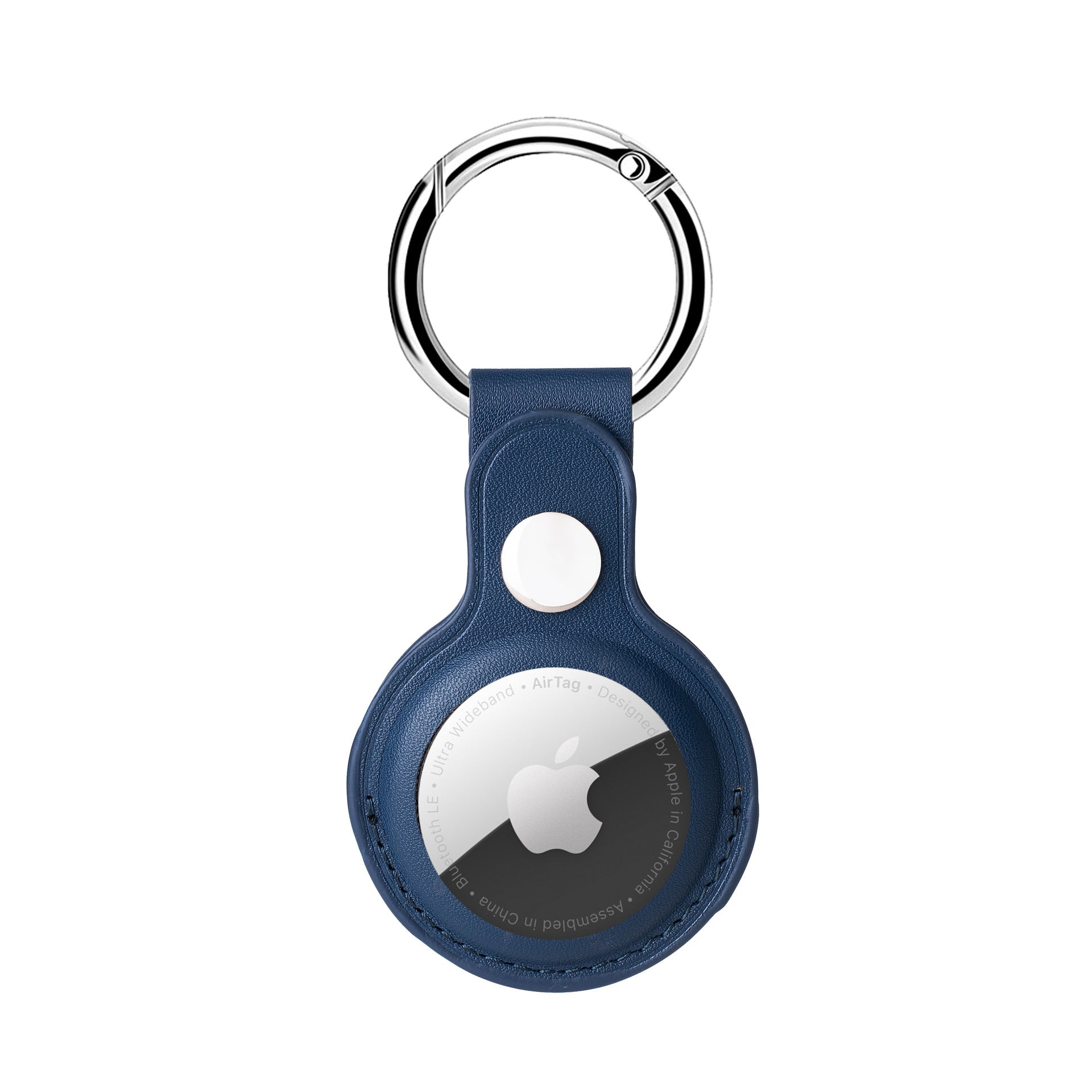 Leather keychain, suitable for AirTag