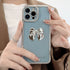 iPhone 13 Pro Diamond frame color electroplating bow case