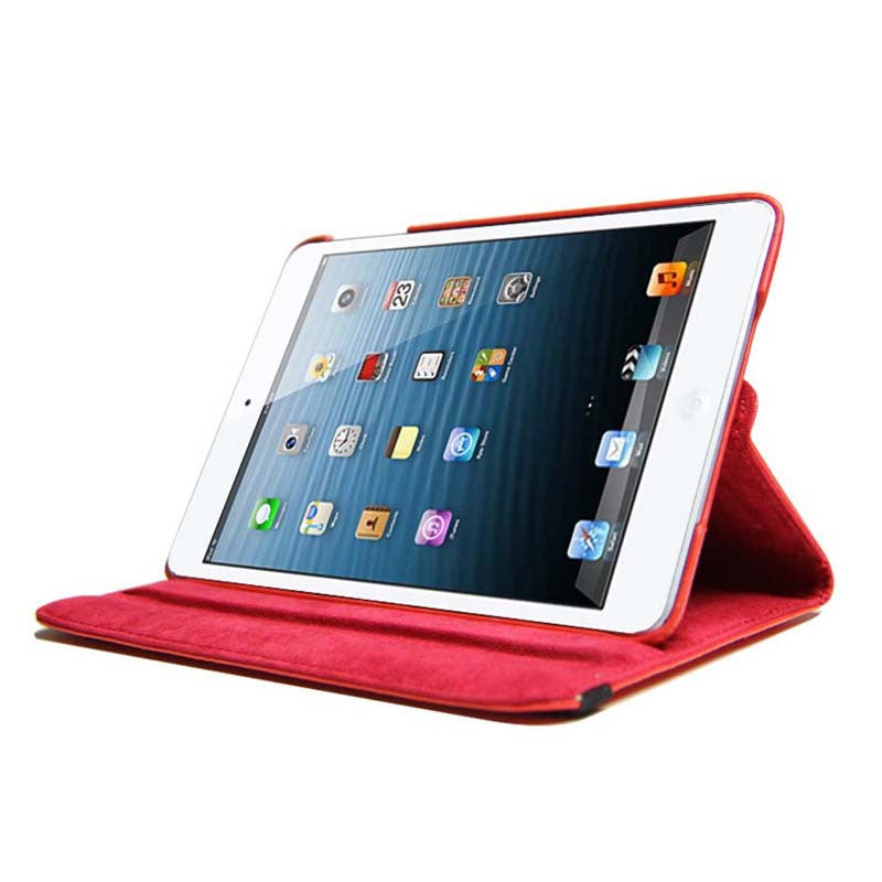 360 Degrees Rotating Leather Standing Case for iPad Mini 4