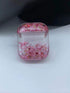 Transparent Floating Glitter Protective Case with Keychain for Airpods