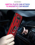 LG K51  Dual Colors Ring Magnetic GPS car mount Phone Holder case