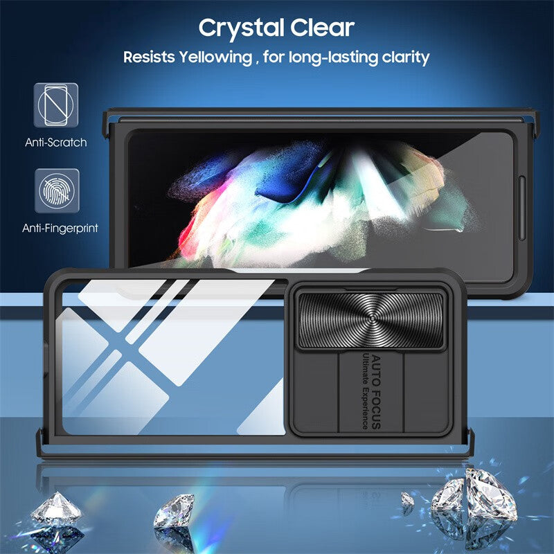 Samsung Galaxy Z Fold 4 transparent acrylic folding screen case