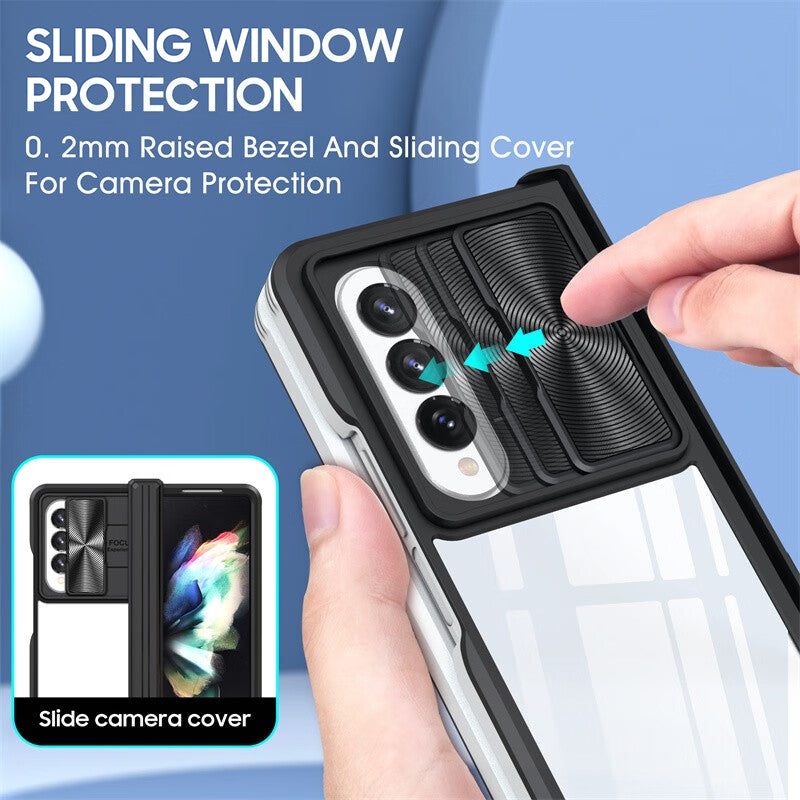 Samsung Galaxy Z Fold 4 transparent acrylic folding screen case