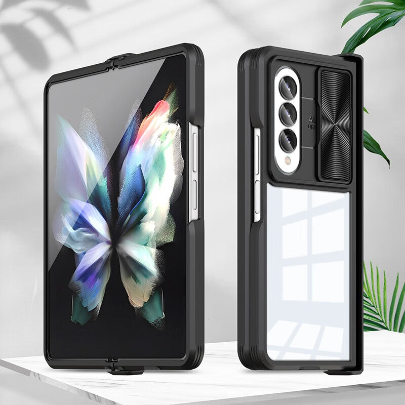 Samsung Galaxy Z Fold 4 transparent acrylic folding screen case