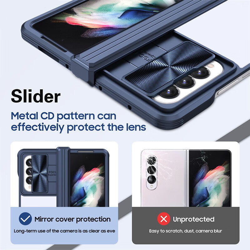 Samsung Galaxy Z Fold 4 transparent acrylic folding screen case