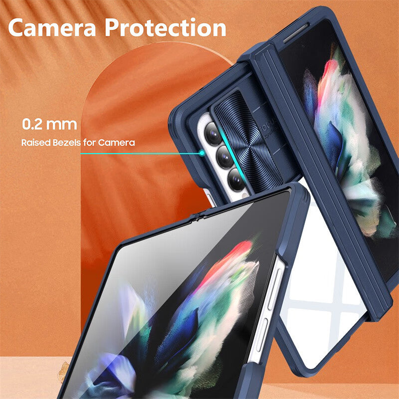 Samsung Galaxy Z Fold 4 transparent acrylic folding screen case