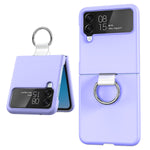 Samsung Galaxy Z Flip 4 Folding screen finger buckle Fall prevention shell protective sleeve case