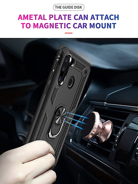 Samsung Galaxy A21 Ring Magnetic GPS car mount Phone Holder