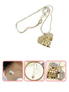 A Dozen of Gold Bling Bling Heart Shape Necklace for Women & Girls  (AE0071)