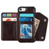 Kickstand Wallet Case with Credit Card Pockets for iPhone 8&7