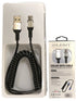 5FT Coiled Fast Charging Micro USB Cable for Andriod Devices