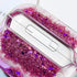 Transparent Floating Glitter Protective Case with Keychain for Airpods Pro