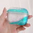 Transparent Floating Glitter Protective Case with Keychain for Airpods Pro