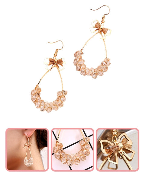 A Dozen of Stunning Stylish Designed Dangle Earrings (E820)