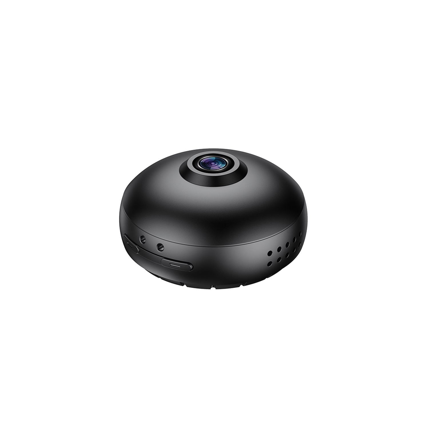 Plug free dual band WiFi intelligent monitoring camera-Black