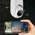 360 ° panoramic HD monitoring bulb camera-White