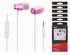 6 Pcs of Universal Earphone (IS1 Pink)