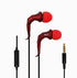 Universal HiFi-Earphone with Microphone-Red