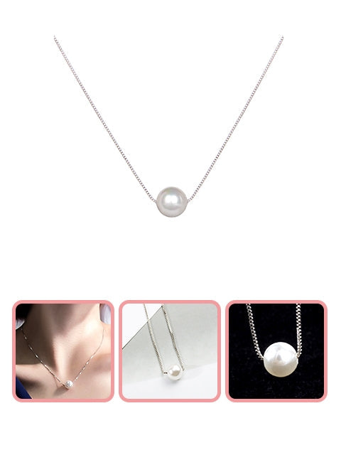 A Dozen of Single Pearl Necklace for Women & Girls (HN114)