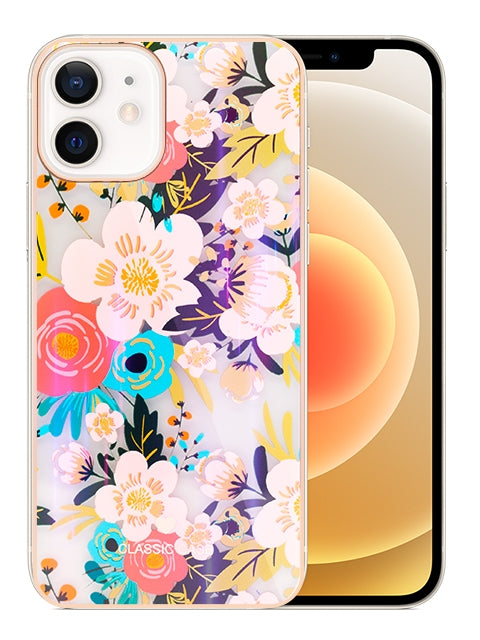 TPU painted fashion flower case for iPhone 11(6.1")