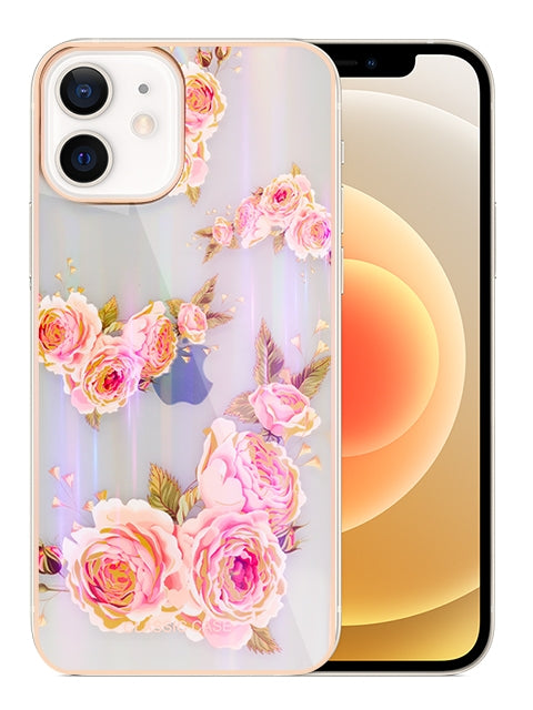 TPU painted fashion flower case for iPhone 11(6.1")