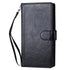 iPhone 12 Pro/12 (6.1") 2 in 1 Leather Wallet Case With 9 Credit Card Slots and Removable Back Cover 