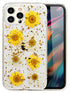 Soft Plastic Fashion Colorful Flowers Design Case for iPhone  12 Pro/ 12 (6.1")