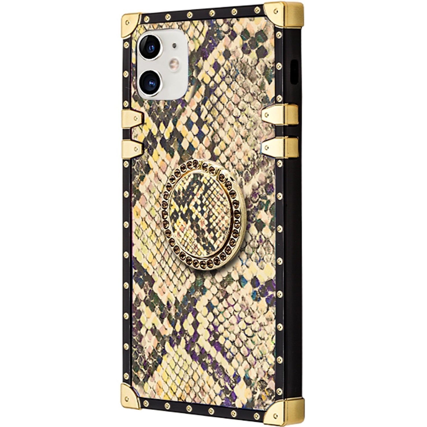 TPU Luxury Diamonds Fashion Case with Kickstand for iPhone 12 Mini (5.4")