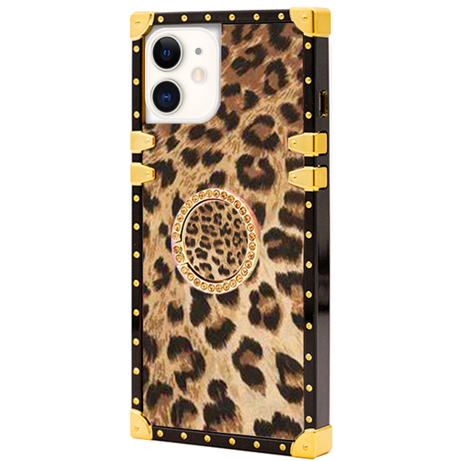 TPU Luxury Diamonds Fashion Case with Kickstand for iPhone 12 Mini (5.4")