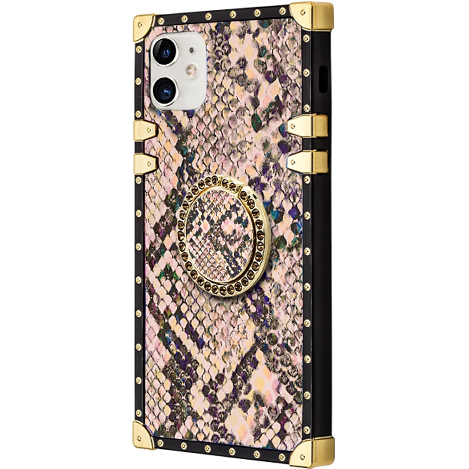 TPU Luxury Diamonds Fashion Case with Kickstand for iPhone 12 Mini (5.4")