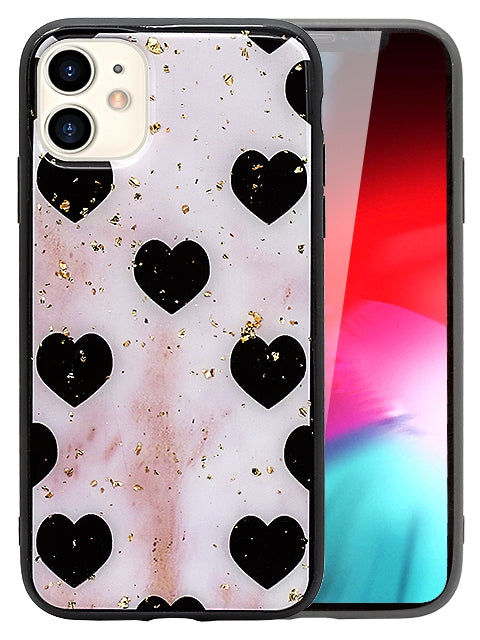 Colorful Fashion Pattern Print Case TPU Soft Gel Protective Cover for iPhone 11 (6.1")