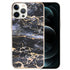 Marbling is ultra-thin, light, fashionable, soft and elastic, suitable  case for iPhone 12/12Pro (6.1")