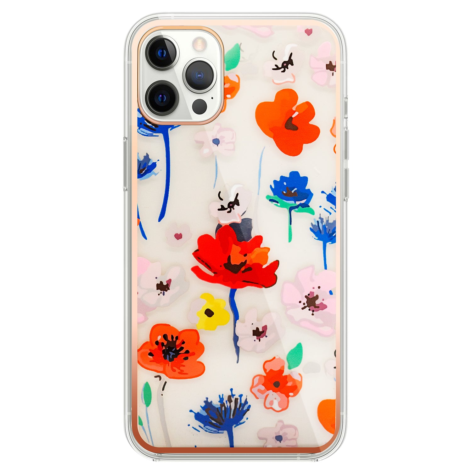 iPhone 12 Pro Max(6.7'') TPU fashion flower case