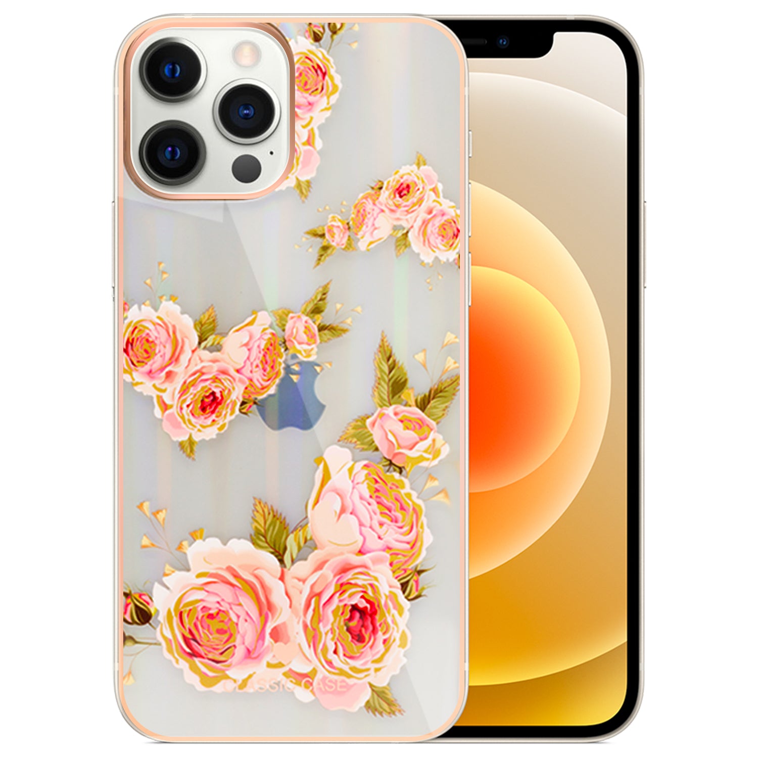 iPhone 12 Pro Max(6.7'') TPU fashion flower case