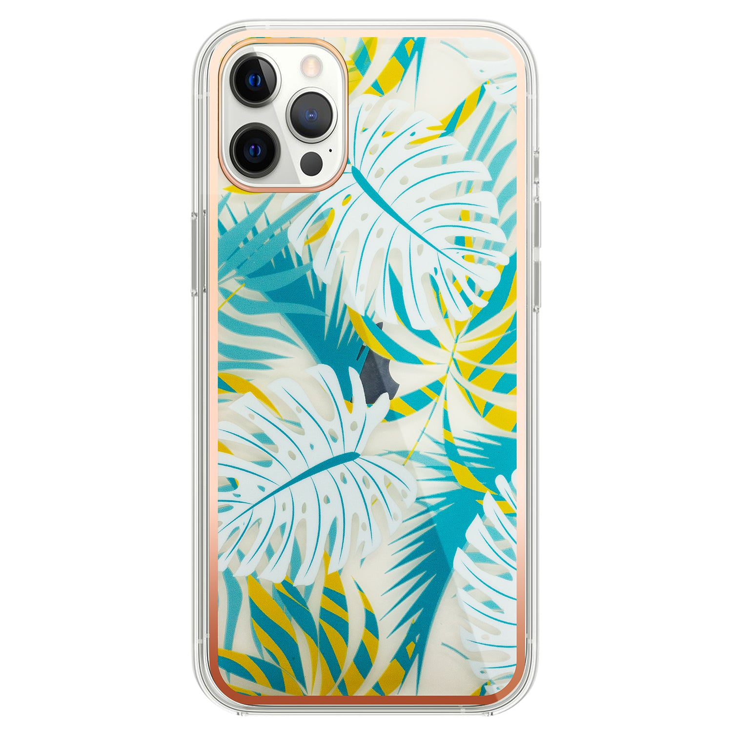 iPhone 12/12Pro(6.1'') TPU painted fashion flower case