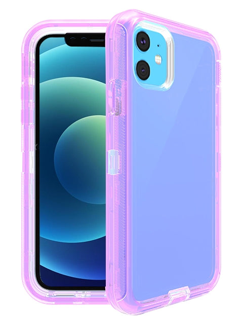 iPhone 11 (6.1")Transparent Full Protection Heavy Duty Case