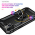 iPhone 13 Dual Colors Ring Magnetic GPS car mount Phone Holder Case