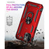 iPhone 13 Dual Colors Ring Magnetic GPS car mount Phone Holder Case