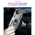 iPhone 13 Dual Colors Ring Magnetic GPS car mount Phone Holder Case