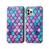 iPhone 12 Pro Max (6.7") Colorful magnetic suction fashion leather case