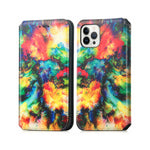 iPhone 12 Pro Max (6.7") Colorful magnetic suction fashion leather case