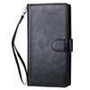 iPhone 13 Pro 2 in 1 Leather Wallet Case With 9 Credit Card Slots and Removable Back Cover 