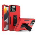 iPhone 12/12 Pro(6.1'') Kickstand fully protected heavy-duty shockproof case