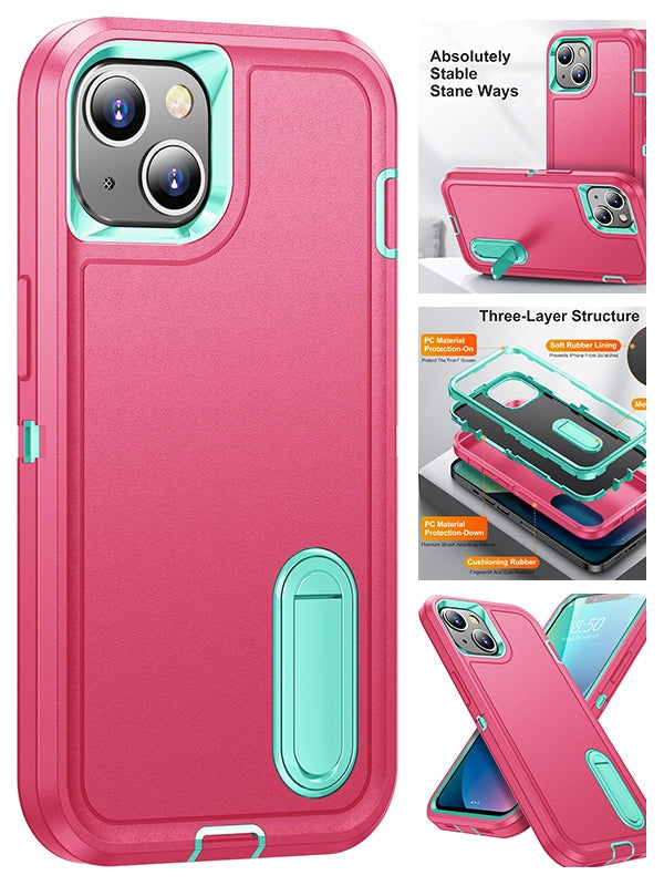 iPhone 14 Plus Kickstand anti-dropProtection Case