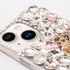 iPhone 14/13 3D diamond luxury bling bling TPU case